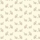 St. Leonard A-215-N Nicole Cocoa by Max and Louise for Andover Fabrics