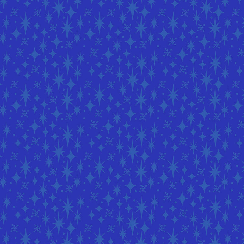 Stars 3621-005 Blue Sue Marsh RJR Fabrics