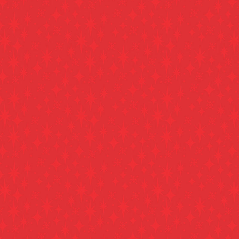 Stars 3621-007 Red Sue Marsh RJR Fabrics