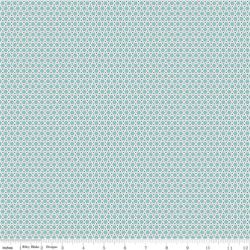 Stitch C10933-COTTAGE Hexie by Lori Holt for Riley Blake Designs