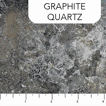Stonehenge Gradations 39302-95 Graphite Quartz by Linda Ludovico for Northcott