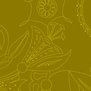 Sun Print Luminance A-8069-Y Chartreuse Carved Alison Glass Andover Fabrics