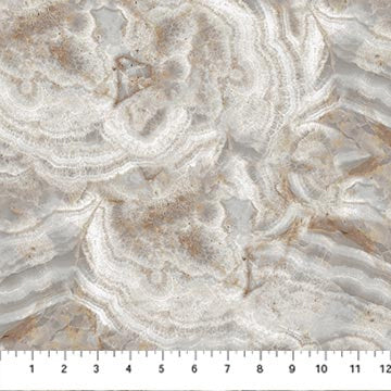 Surfaces - Stonehenge 25047-94 Marble 8 Warm Gray by Deborah Edwards for Northcott