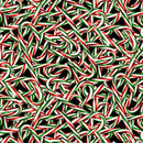 Sweet Holidays 12786-99 Candy Cane Bonanza Multi by Greta Lynn for Kanvas with Benartex