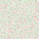 Sweet Holidays 12792-09 Star Sprinkles White by Greta Lynn for Kanvas with Benartex