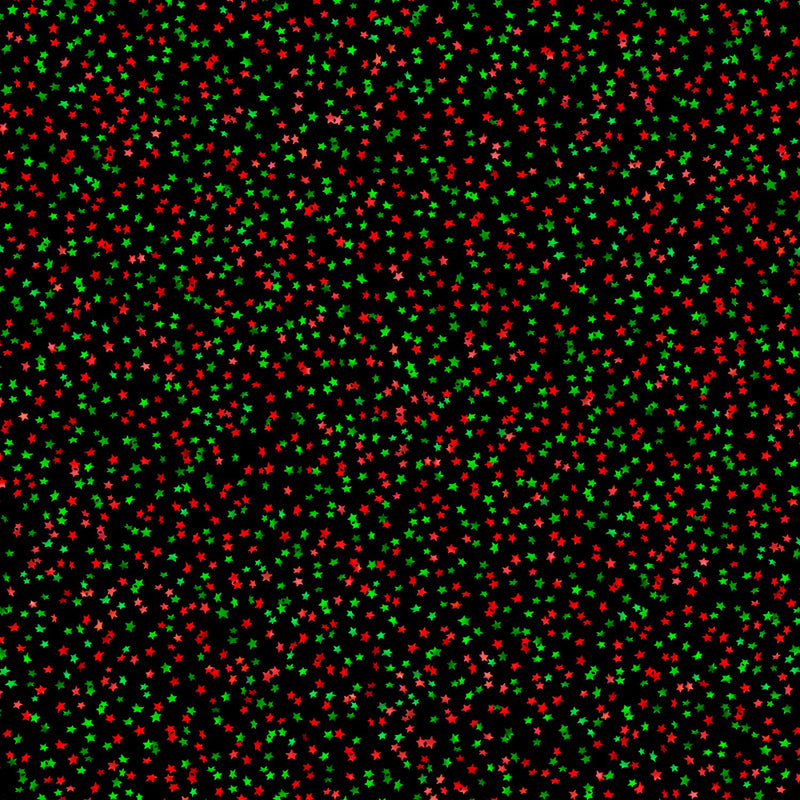 Sweet Holidays 12792-12 Star Sprinkles Black by Greta Lynn for Kanvas with Benartex