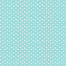 Sweet Safari 9898-84 Textured Dots Turquoise by Greta Lynn for Kanvas with Benartex