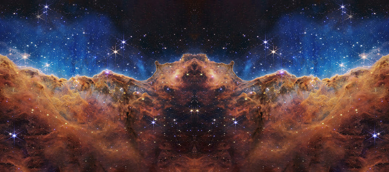 The Hidden Universe RJ6020-FI1D Carina Nebula Fire and Ice by RJR Fabrics