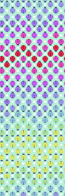 Tiny Beasts PWTP183.GLIMMER Painted Ladies Tula Pink Free Spirit