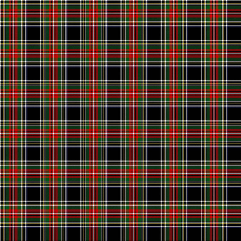 Totally Tartan Wovens W24503-99 Northcott Black Multi by Northcott Studio for Northcott