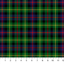 Totally Tartan Wovens W24507-76 Farquharson Green Multi by Northcott Studio for Northcott
