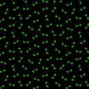Trick or Treat CX10333-BLAC-D Black Cat's Eyes by Michael Miller Fabrics