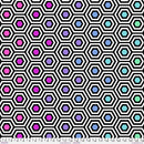 Tula's True Colors 108" Cotton Sateen QBTP012.INK Rainbow Hexy XL by Tula Pink for Free Spirit