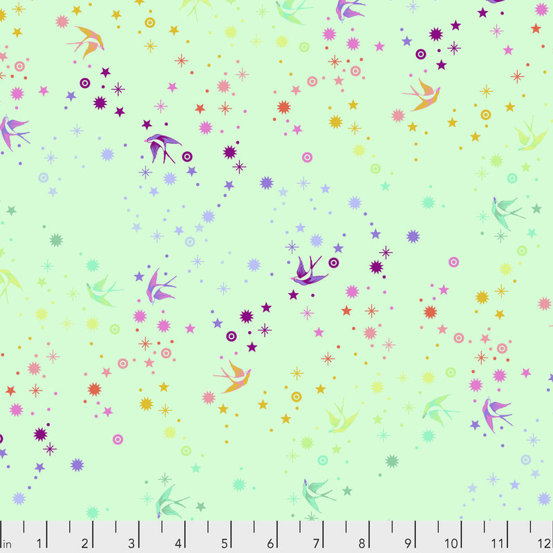 Tula's True Colors PWTP133.MINT Fairy Dust by Tula Pink for Free Spirit