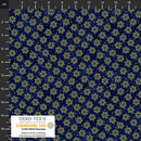 Twinkle 4590-016 Blue Tiny Snowflakes by Stof Fabrics