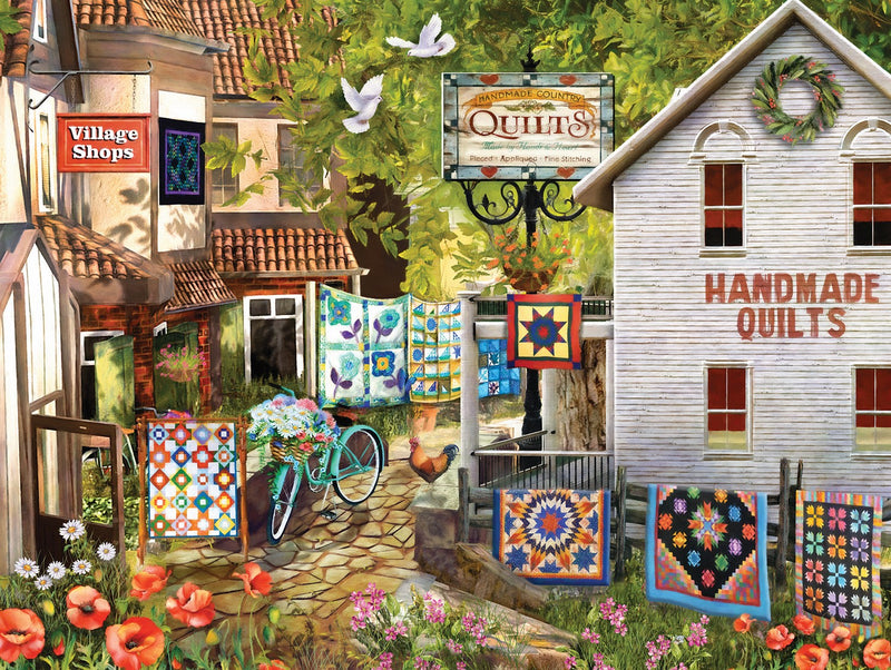 Village Shops 1000 Piece Jigsaw Puzzle