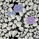 Vine PWGP151.BLACK by Kaffe Fassett for Free Spirit