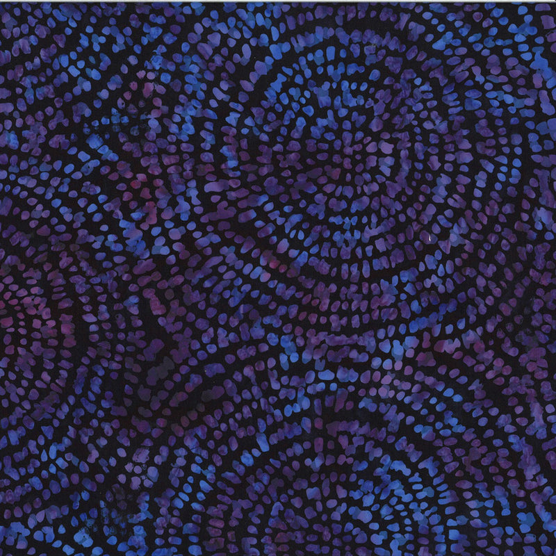 Violet Rays Batik T2441-235 Agate by Hoffman Fabrics