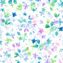 Wading with Water Lilies U5060-324 Dragonfly by Hoffman Fabrics