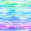 Wading with Water Lilies U5062-735 Water Lily by Hoffman Fabrics