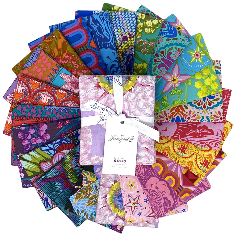 Fluent Fat Quarter Bundle by FreeSpirit Fabrics