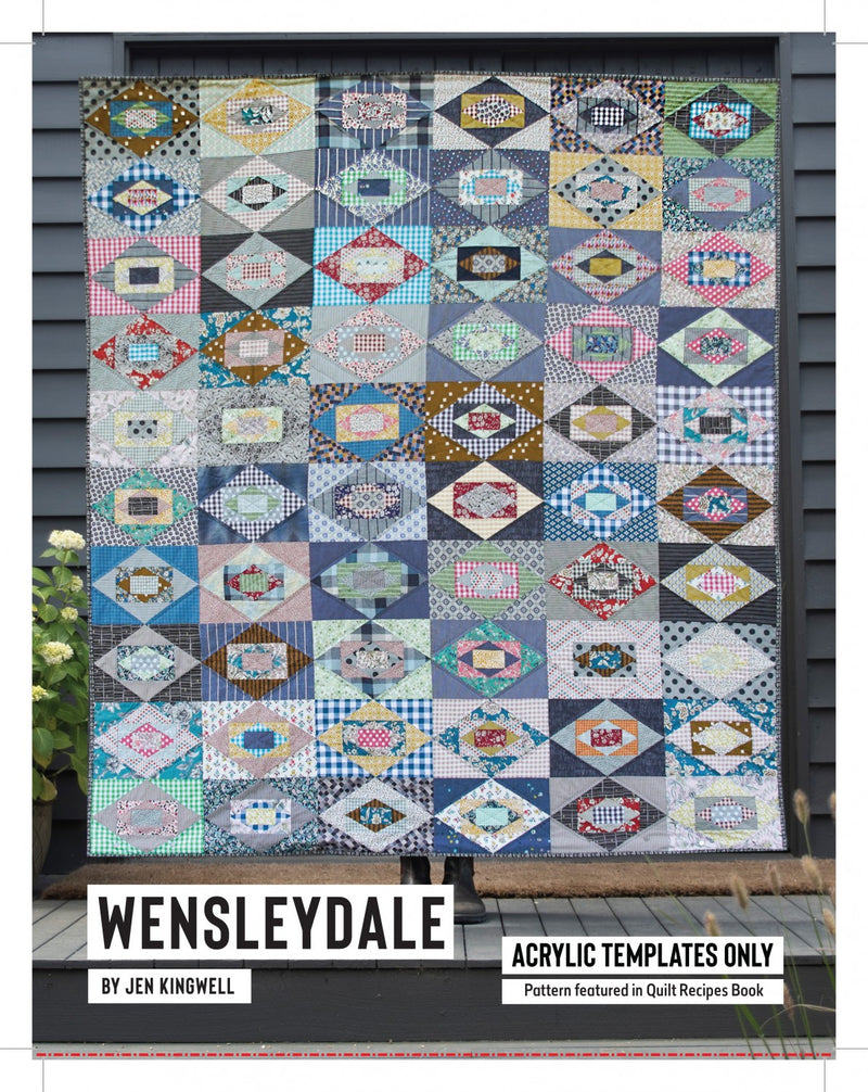 Wensleydale Quilt Acrylic Templates Only