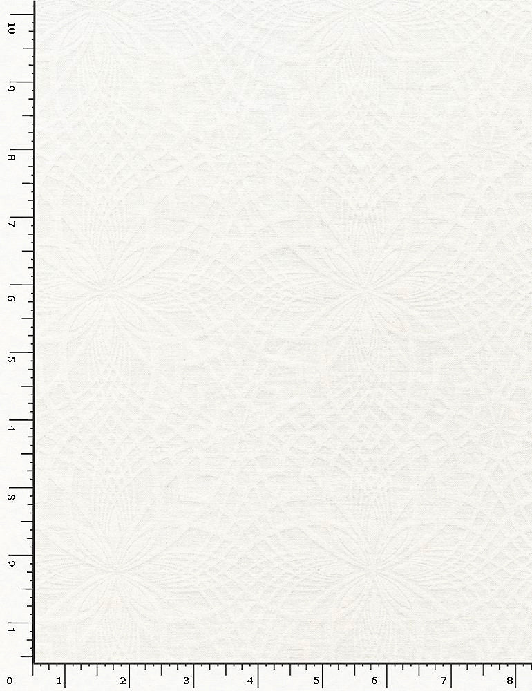 Whiteout HUE-C1712 WHITE Kaleidoscope by Timeless Treasures