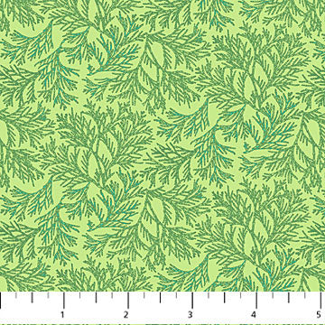 Wild 24975-74 Evergreen Sprout by Brett Lewis for Northcott