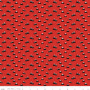 Wild at Heart Flannel F11447-RED Mountains by Lori Whitlock for Riley Blake Designs