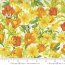 Wild Blossoms 48731-11 Cream Daisies and Poppies by Robin Pickens for Moda