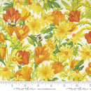 Wild Blossoms 48731-11 Cream Daisies and Poppies by Robin Pickens for Moda