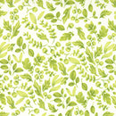 Wild Blossoms 48736-31 Cream Sunlit Leafy World by Robin Pickens for Moda