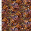 World of Wonder 18691-MLT-CTN-D Wings DR Multi by Josephine Wall for 3 Wishes Fabric