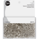 Curved Safety Pins - 300 Count