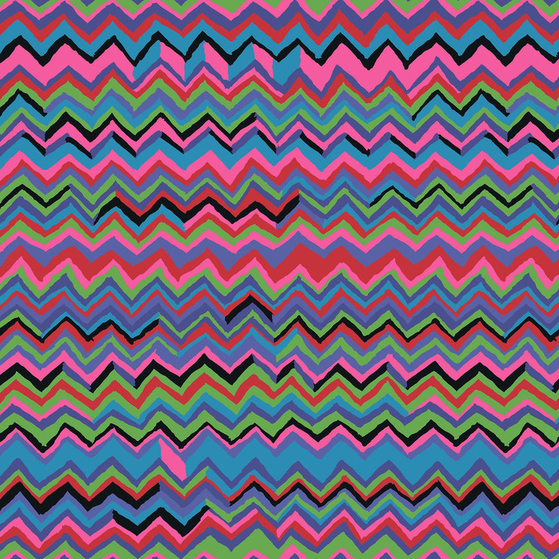 Zig Zag PWBM043.CARNIVAL by Brandon Mably for Free Spirit