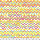 Zig Zag PWBM043.YELLO Yellow by Brandon Mably for Free Spirit